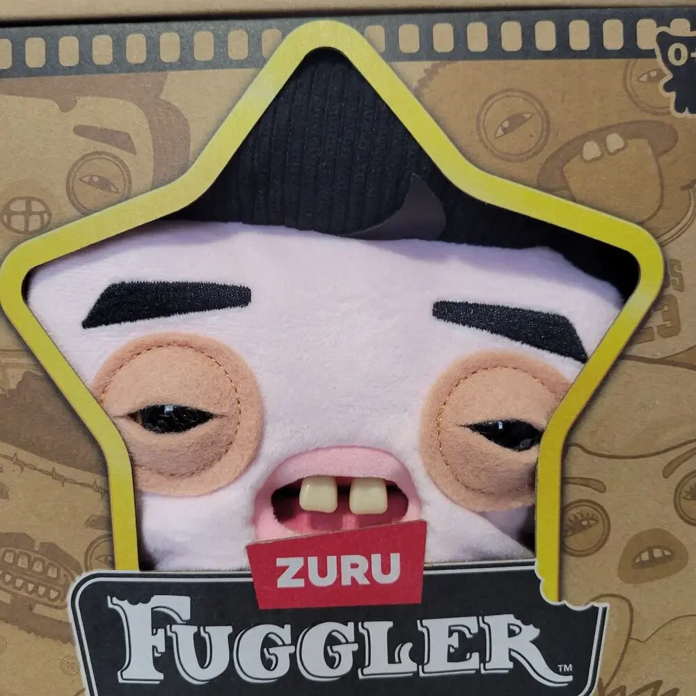 Zuru Fugglers Greaz Elvis Fuggstars Collectible Plush, New